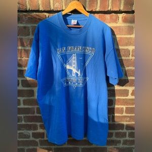 Vintage 90s San Francisco Golden Gate Bridge Shirt Size 2XL